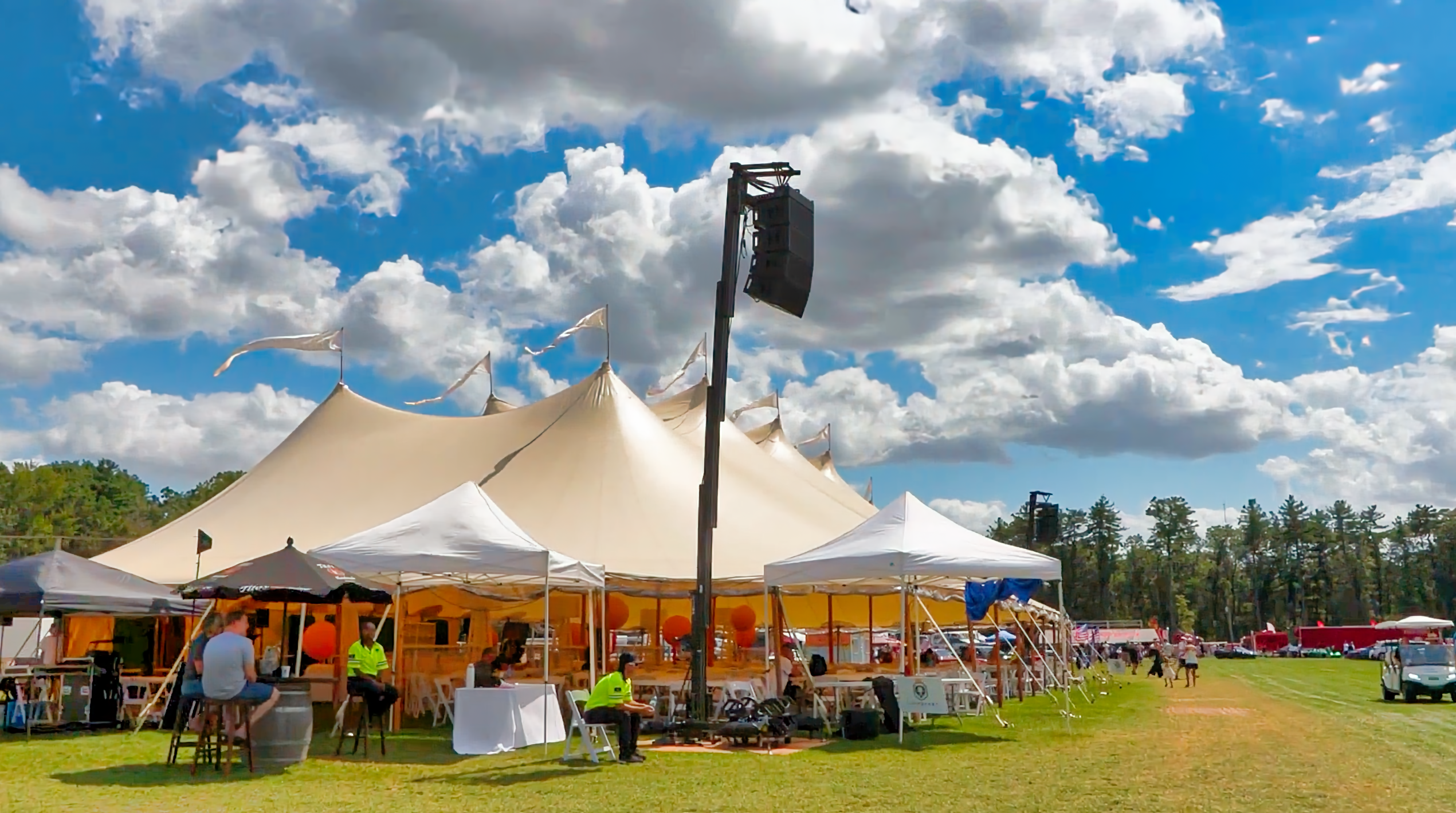 RF Venue’s RF PA Extension Kit wirelessly feeds satellite loudspeakers for Revelation Productions at Dream Ride Experience